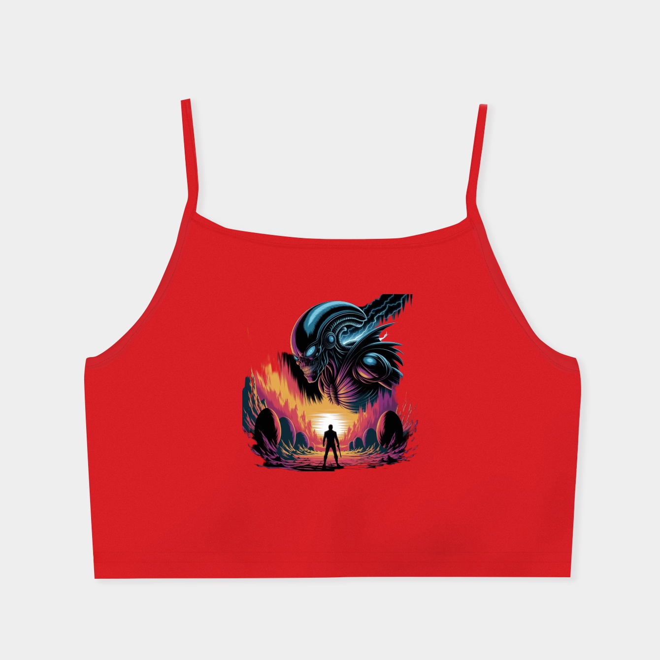 Alien, you shall not pass Women's  Spaghetti Strap Tank Top