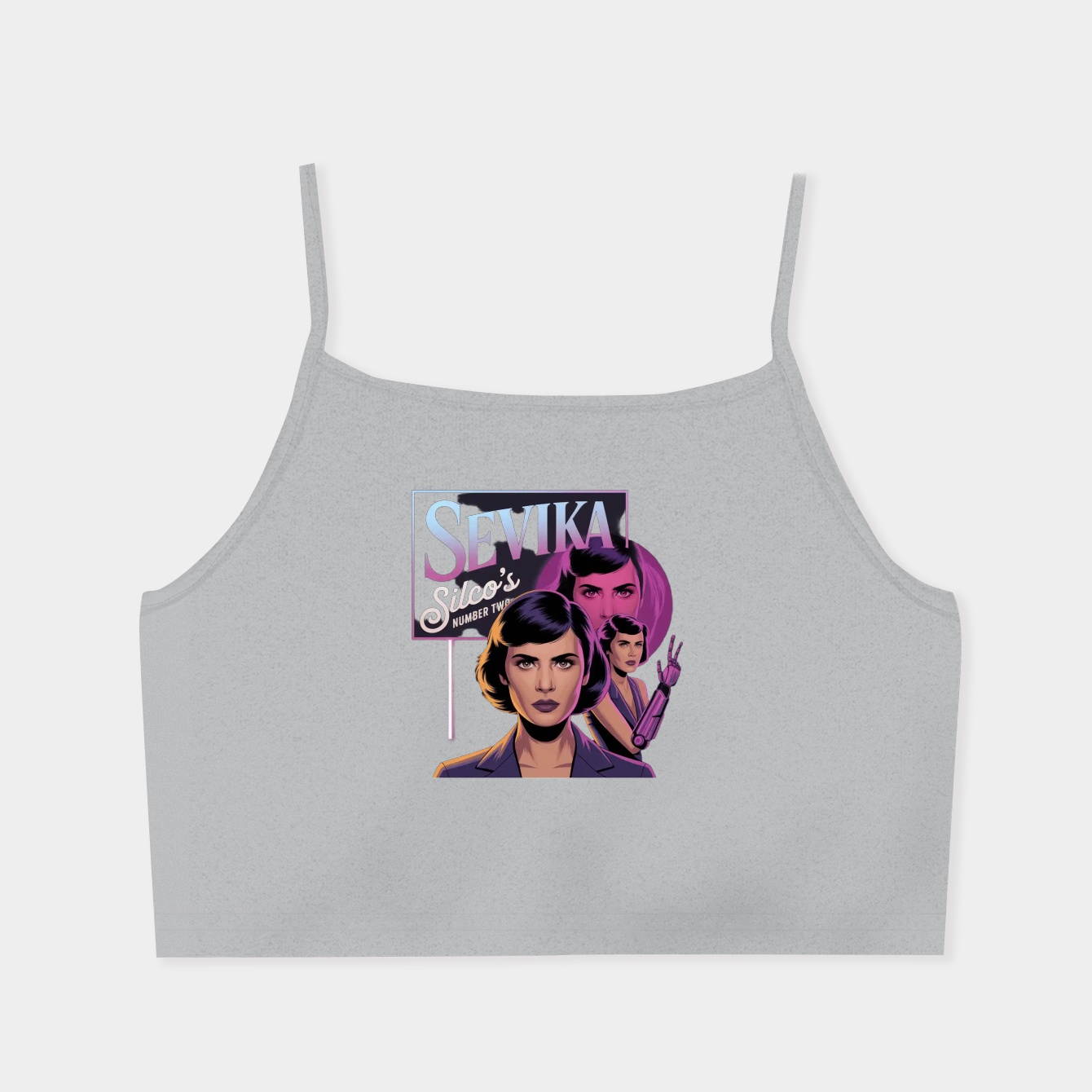 90s Sevika Women's Spaghetti Strap Tank Top