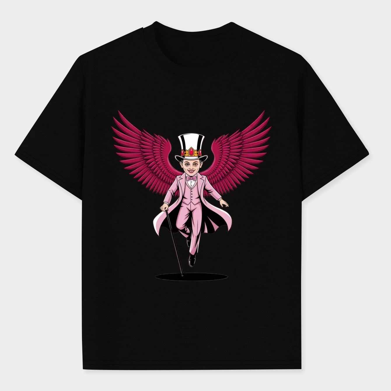 King Luci Crowned Character Men's Performance Athletic T-Shirt