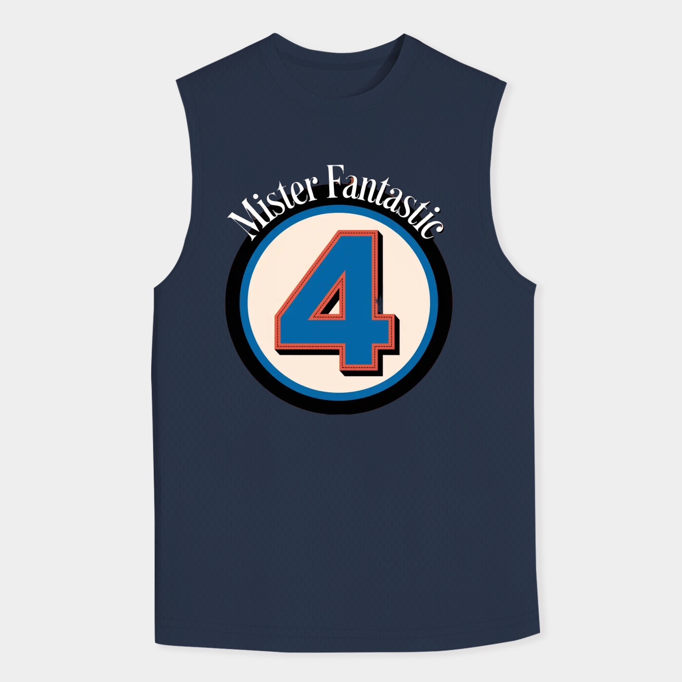 Mister Fantastic Number Four Men's Big & Tall Tank Top