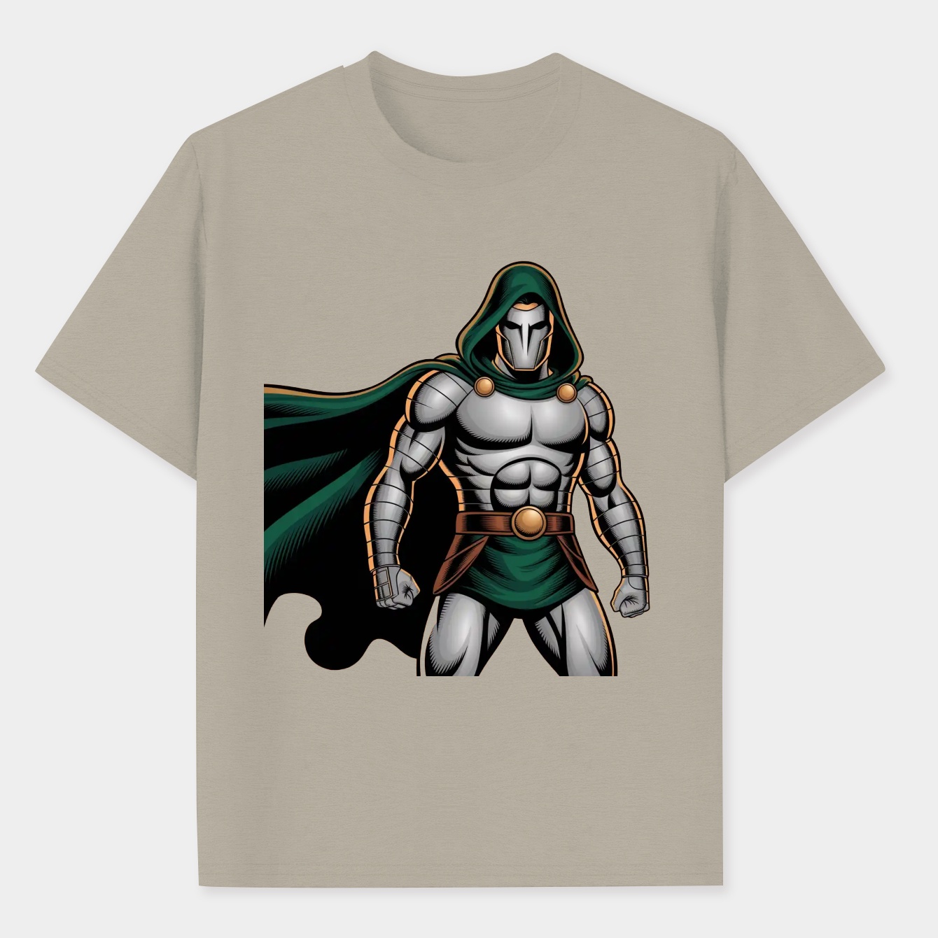 Doctor Doom Masked Villain Men's Performance Athletic T-Shirt