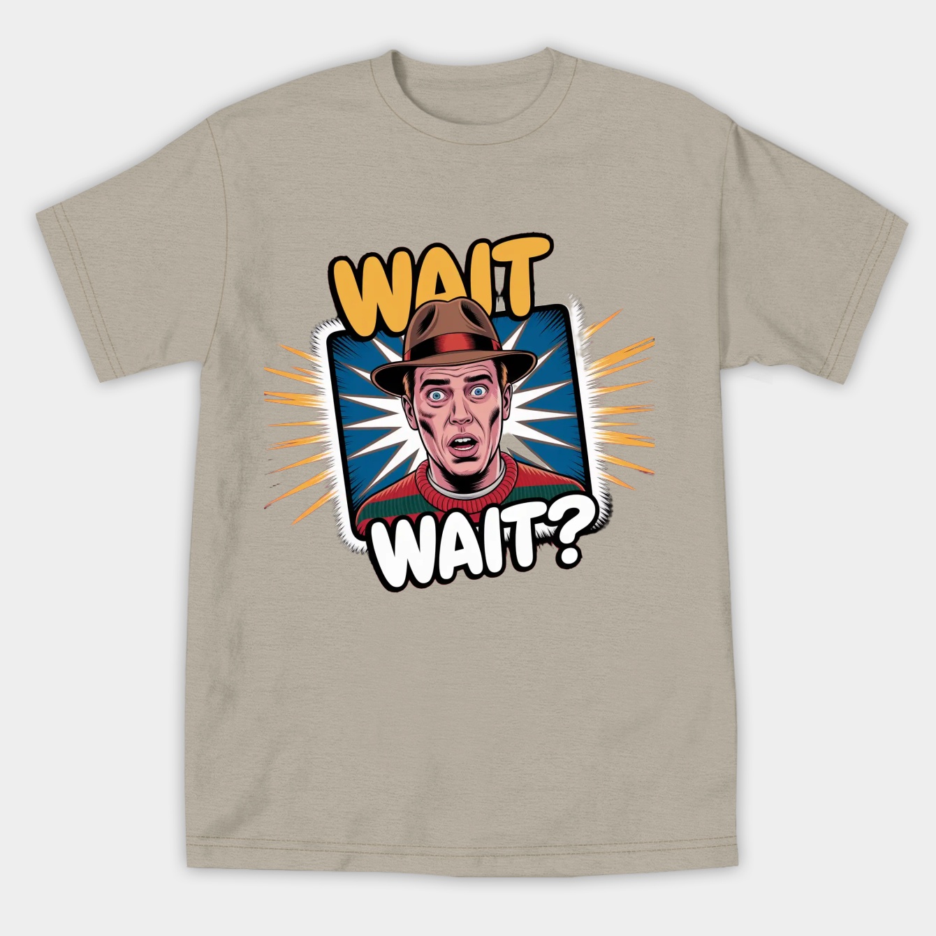 Wait What? Freddy Krueger Women's Athletic Performance T-Shirt