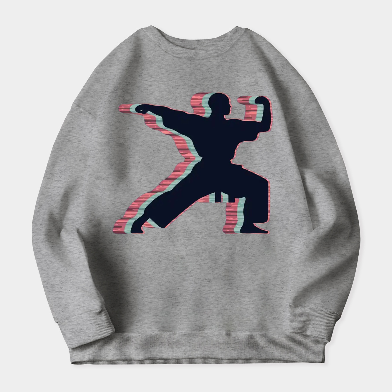 Retro Shaolin Monk Women's Plus Size Sweatshirt