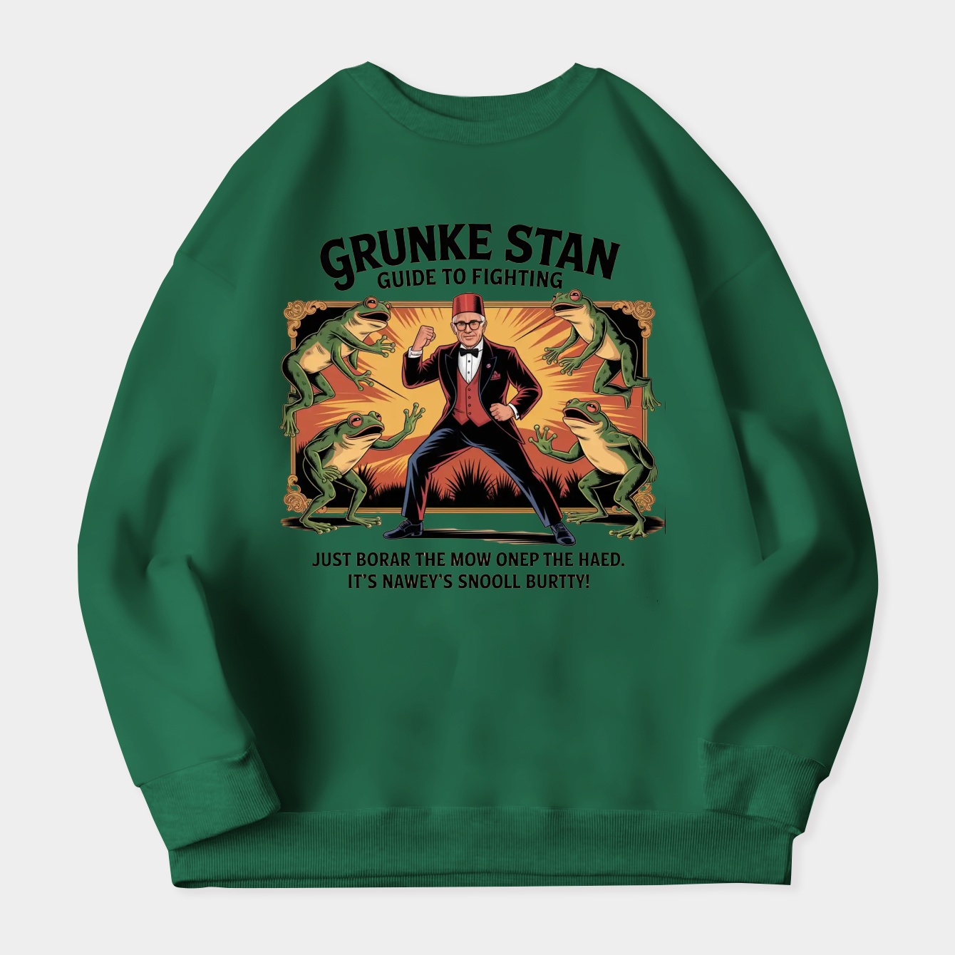 Grunkle Stan Fighting Man Women's Plus Size Sweatshirt