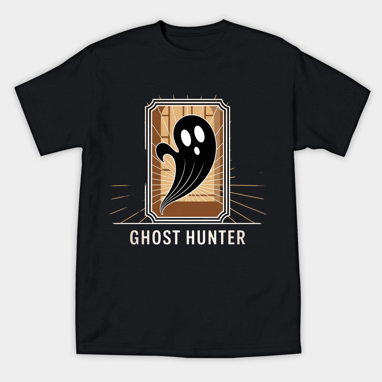 Ghost Hunter Classic Design Women's Athletic Performance T-Shirt