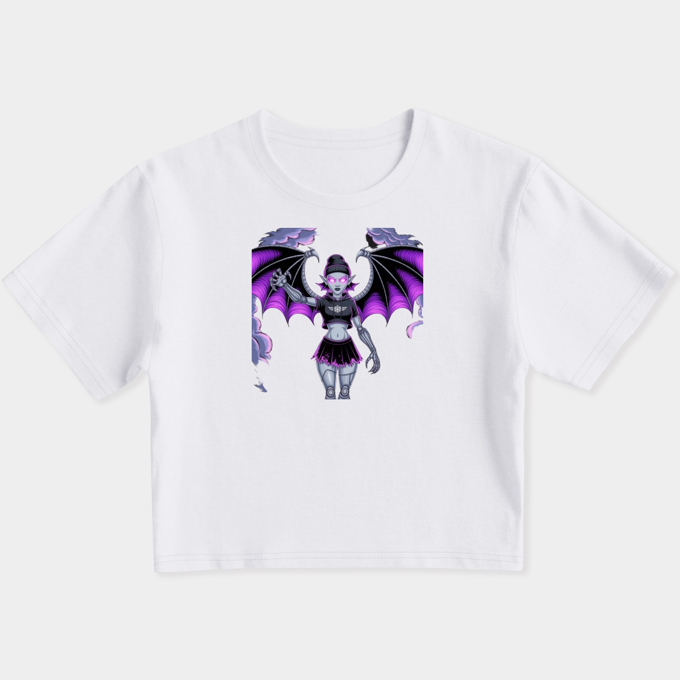 Murder Drones Women's Slim Fit Baby Tee