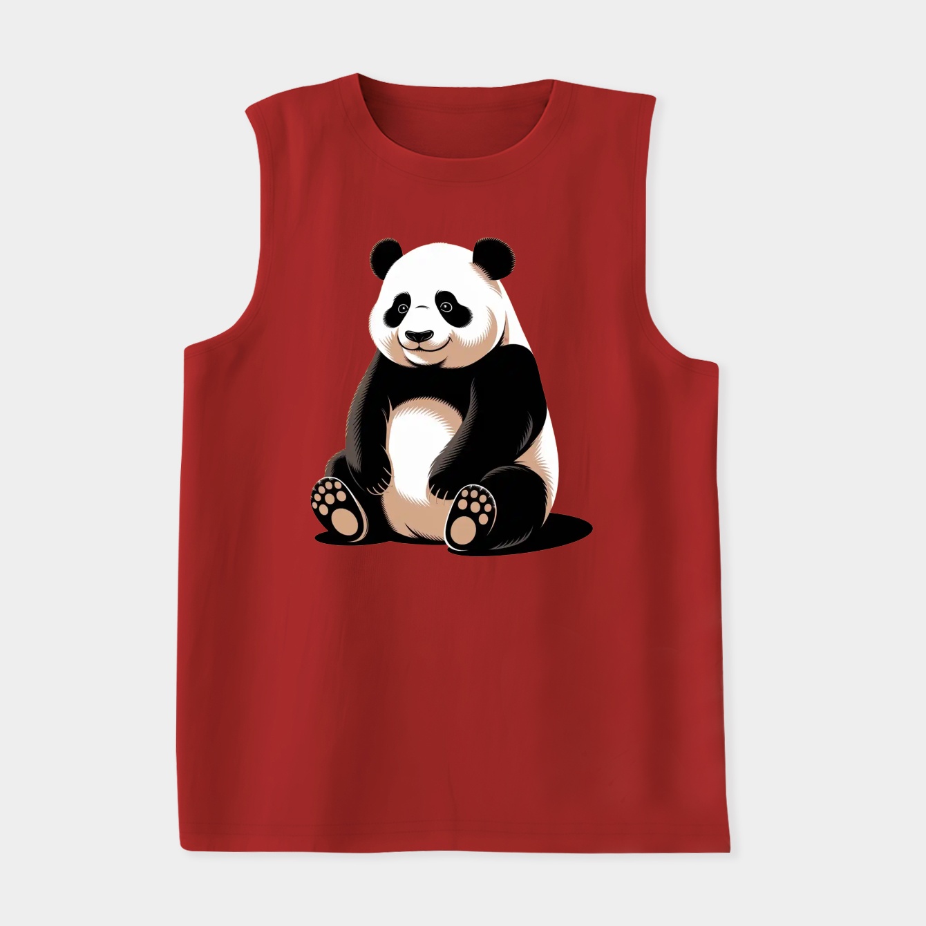 We bare bears Panda bear Women's Soft Tank Top