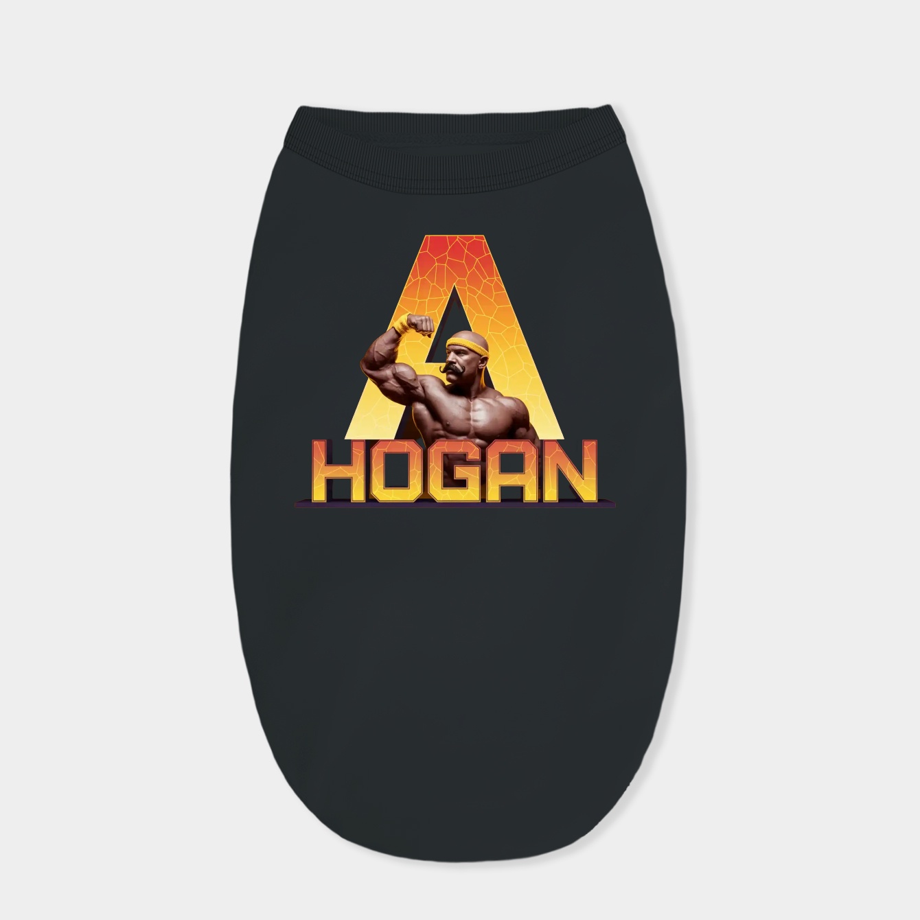 Hogan Strength Icon Graphic Dog Shirt