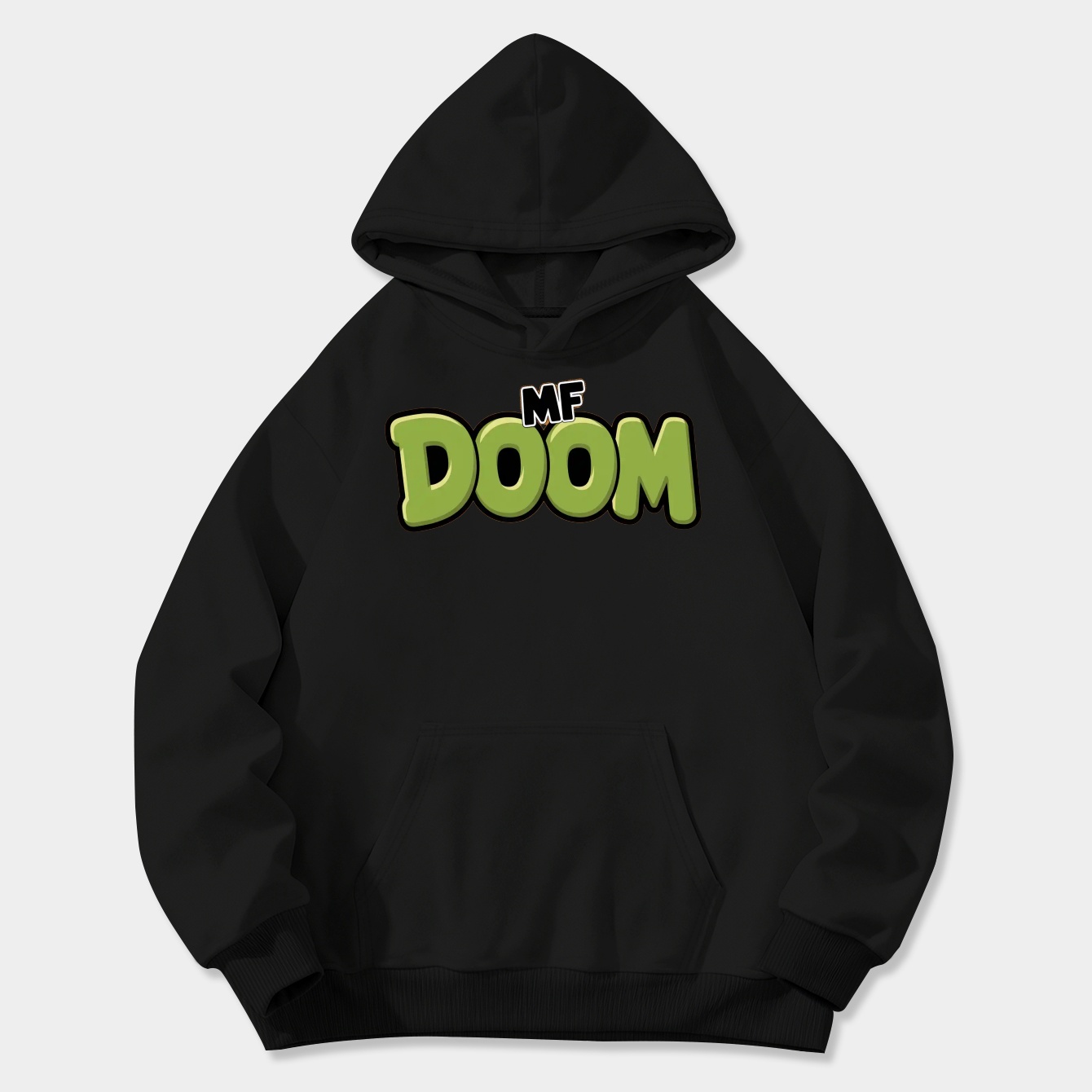 mf doom mode green Women's Plus Size Hoodie