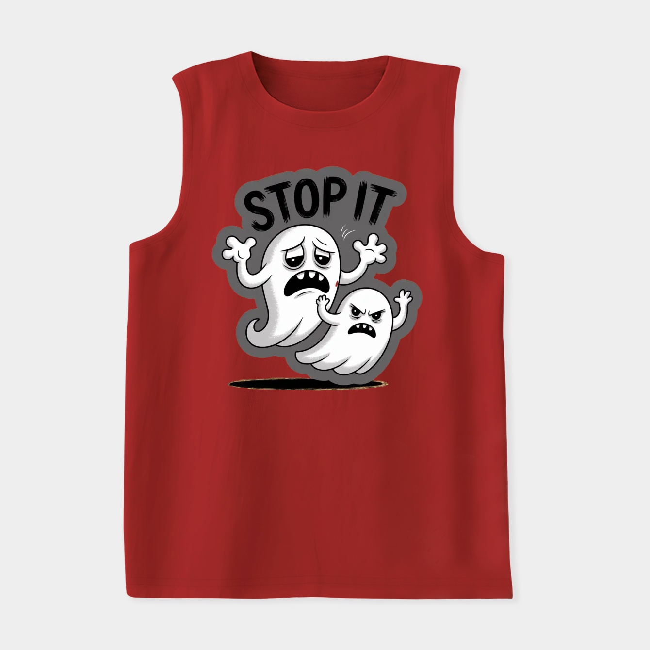 Annoying Ghost Women's Soft Tank Top
