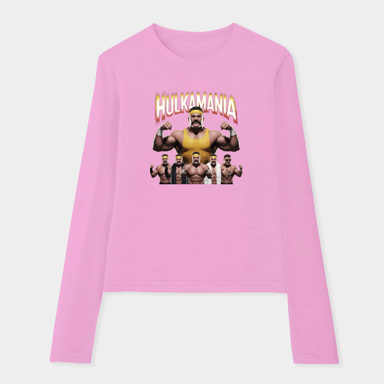 Wrestling Legend Hulkaia Hulk Hogan Tribute Women's Soft Long Sleeve T-Shirt