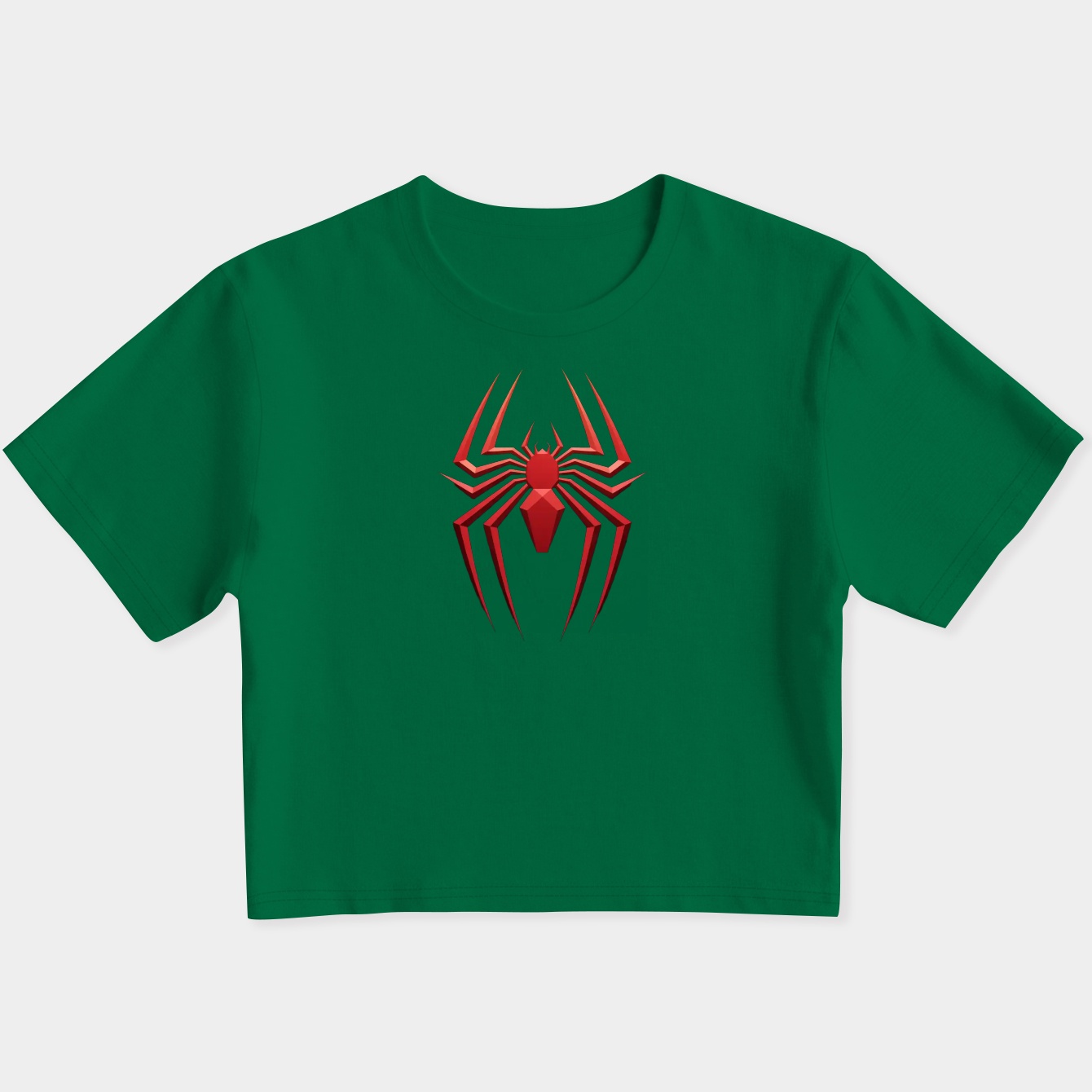 Spider-Man Icon Women's Slim Fit Baby Tee