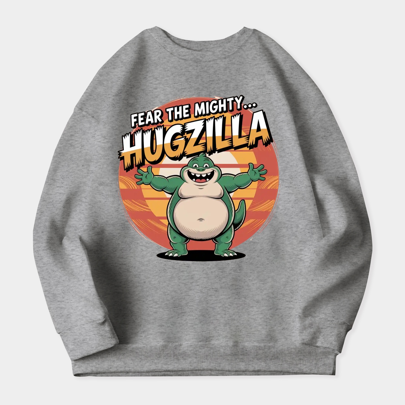 Hugzilla Monster Attack Women's Plus Size Sweatshirt
