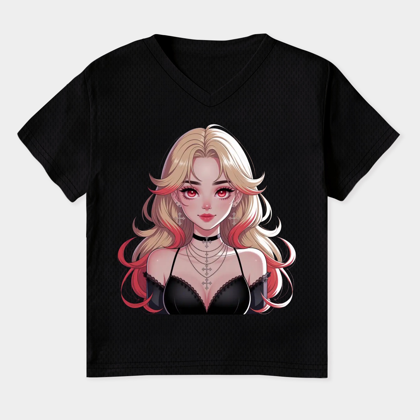 Amane Misa 004 Women's Plus Size V-Neck T-Shirt