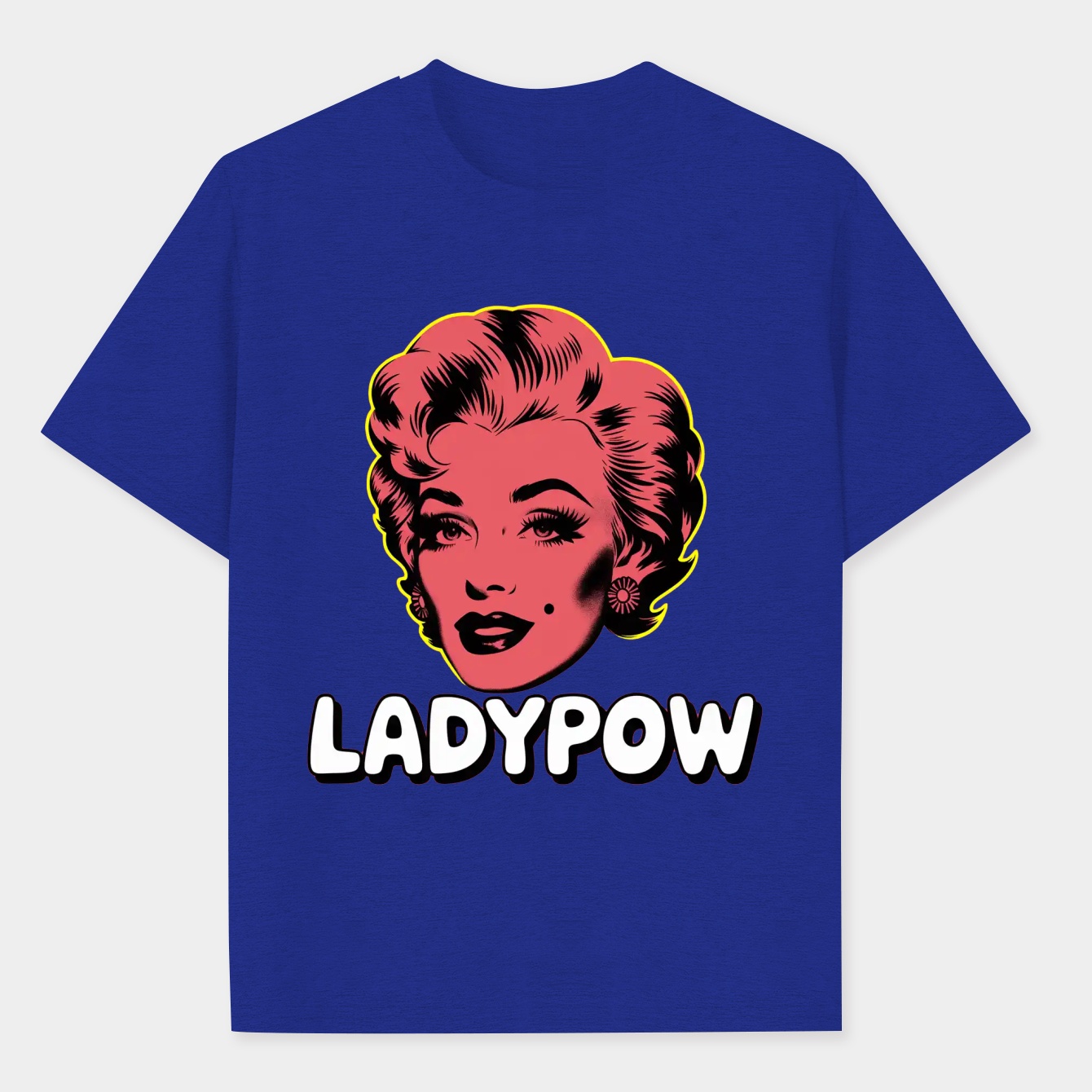 Ladypow Bold Expression Men's Performance Athletic T-Shirt