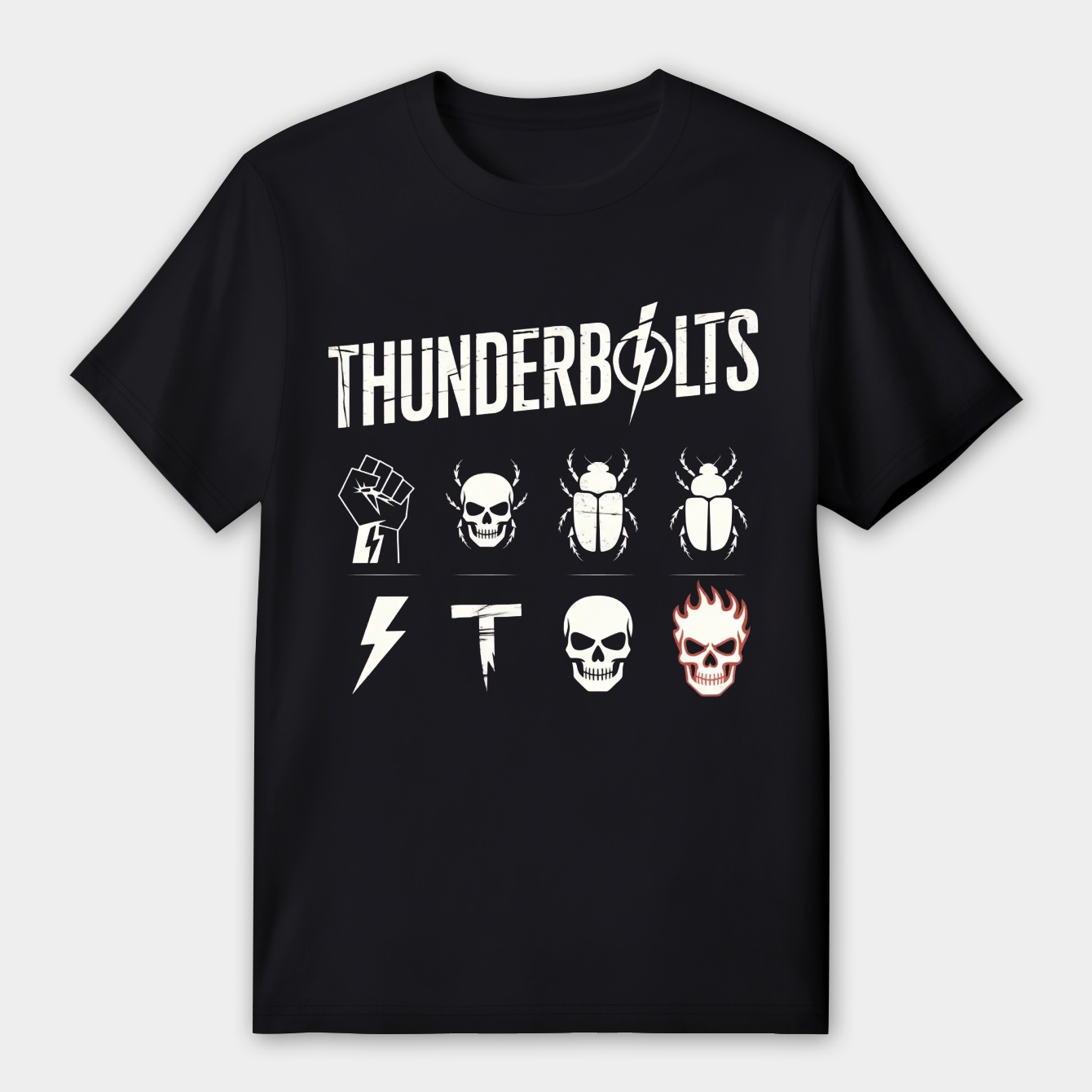 Distressed Thunderbolts Women's Premium Soft T-Shirt