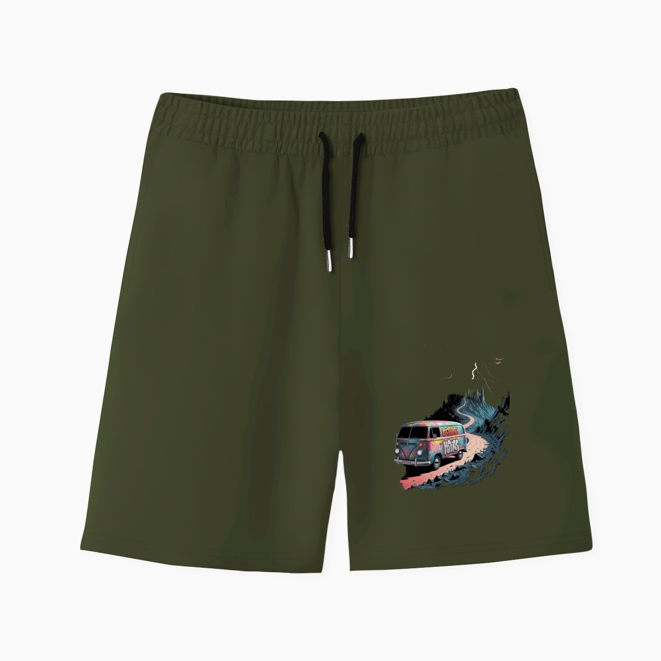 Into Mordor We Go… Men's Quick-Dry Athletic Shorts