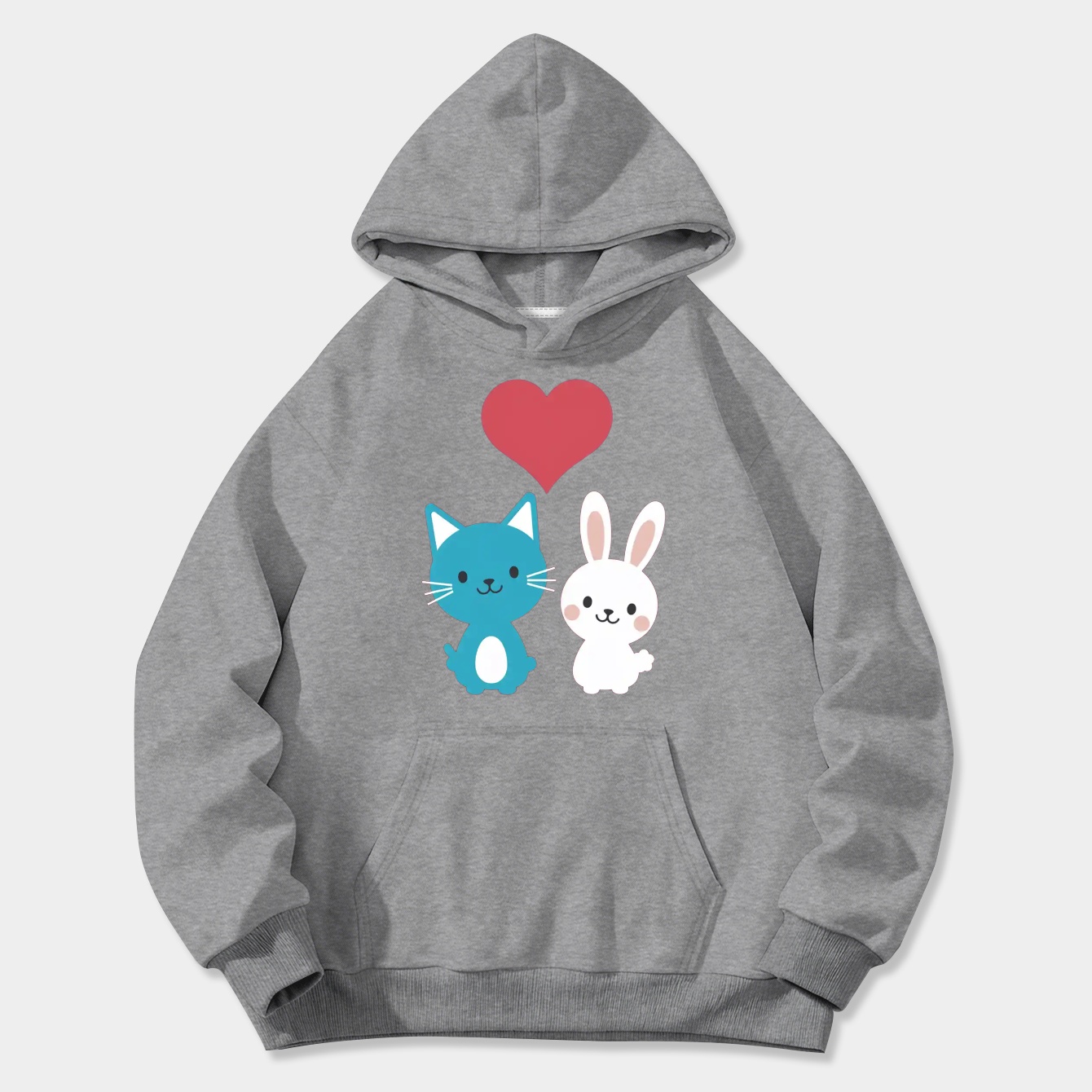 Love cat, Comic Cat, Bugcat Capoo Women's Plus Size Hoodie
