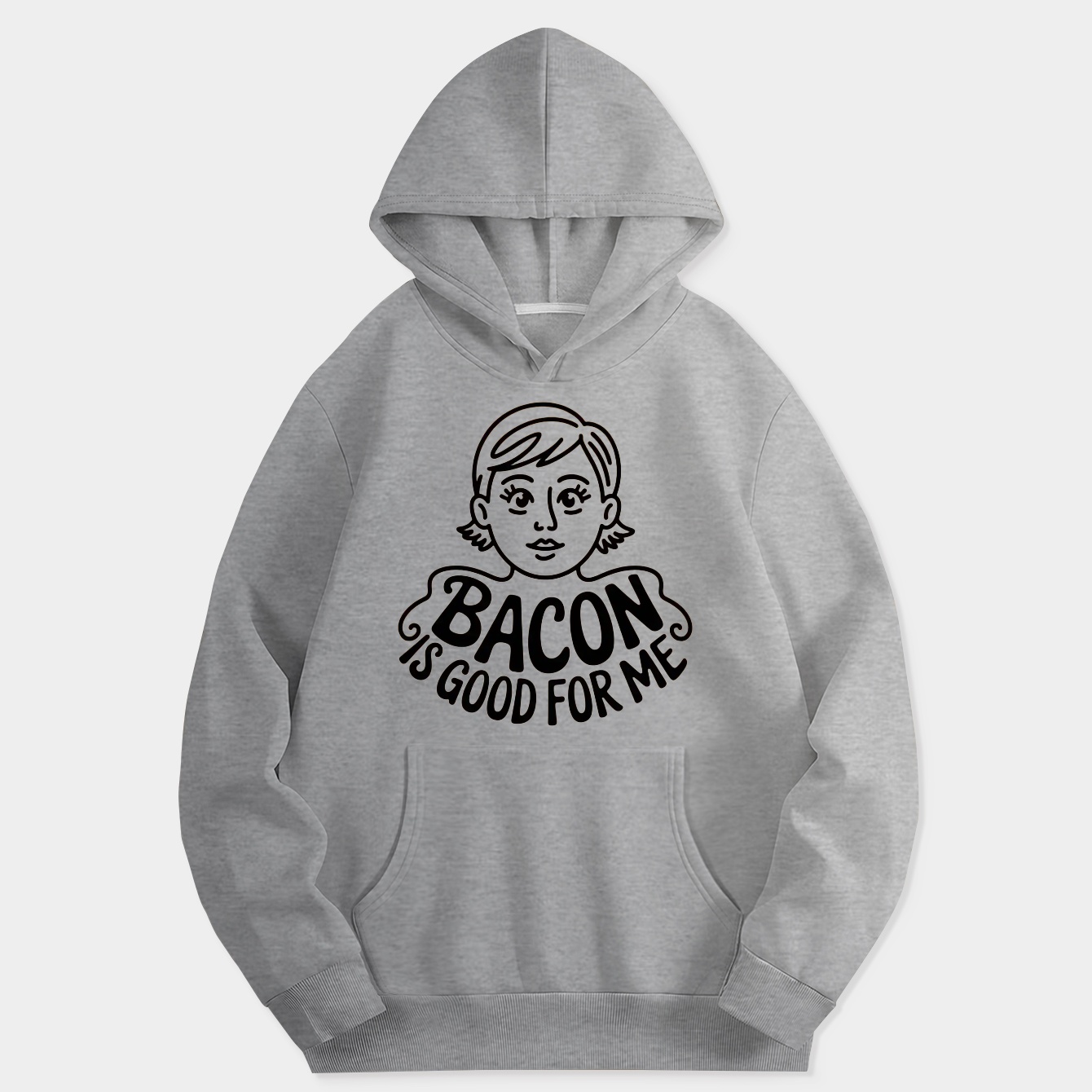 Bacon is good for me Women's Hoodie