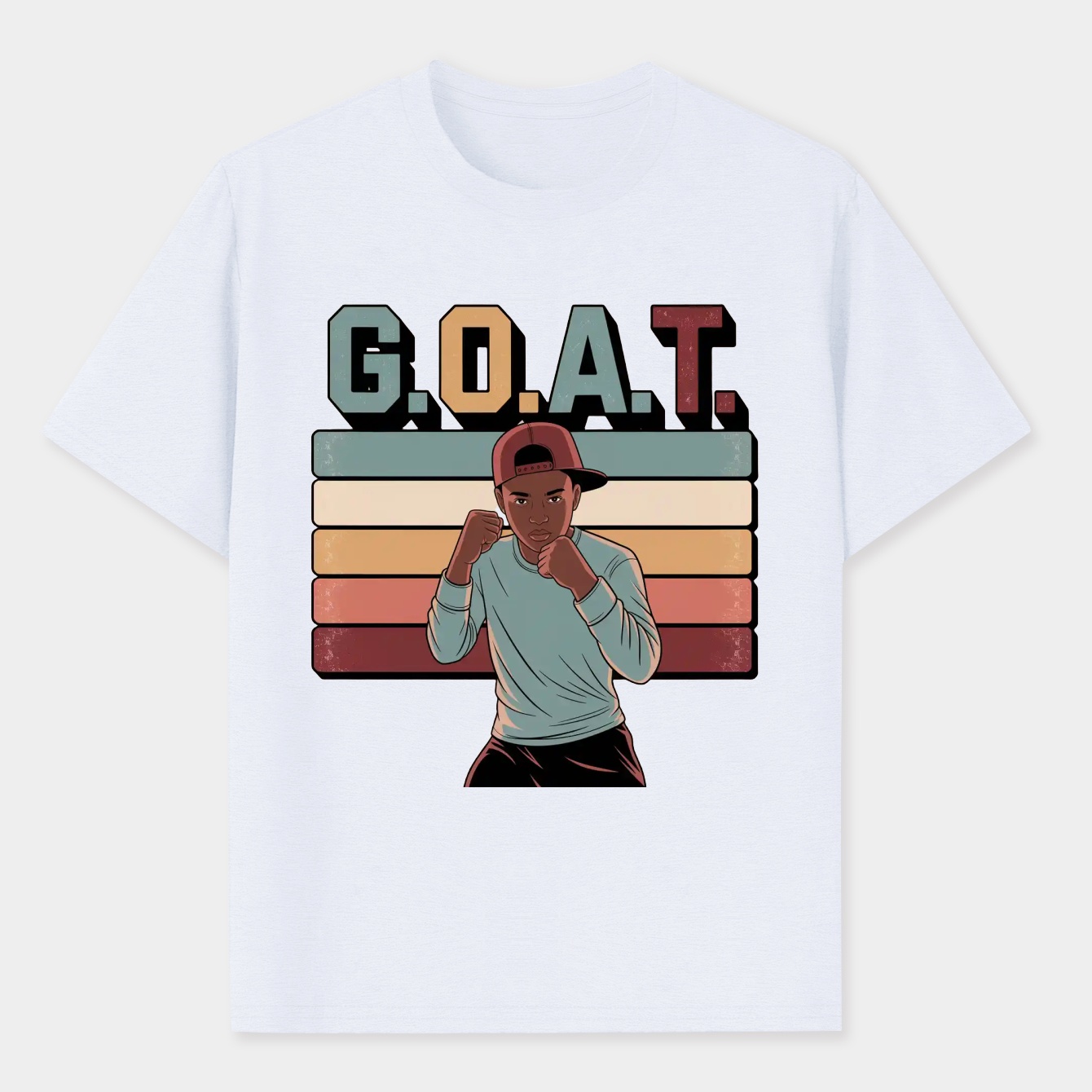 GOAT Hasbulla Men's Performance Athletic T-Shirt