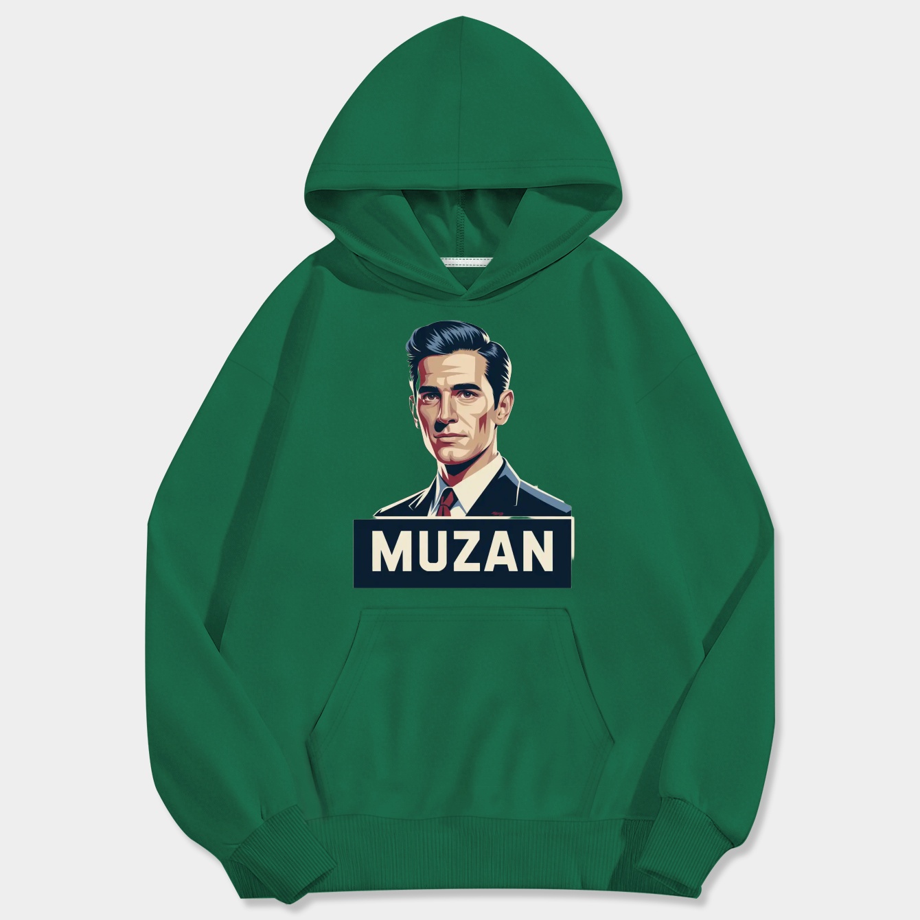 Muzan Poster Men's Big & Tall Hoodie