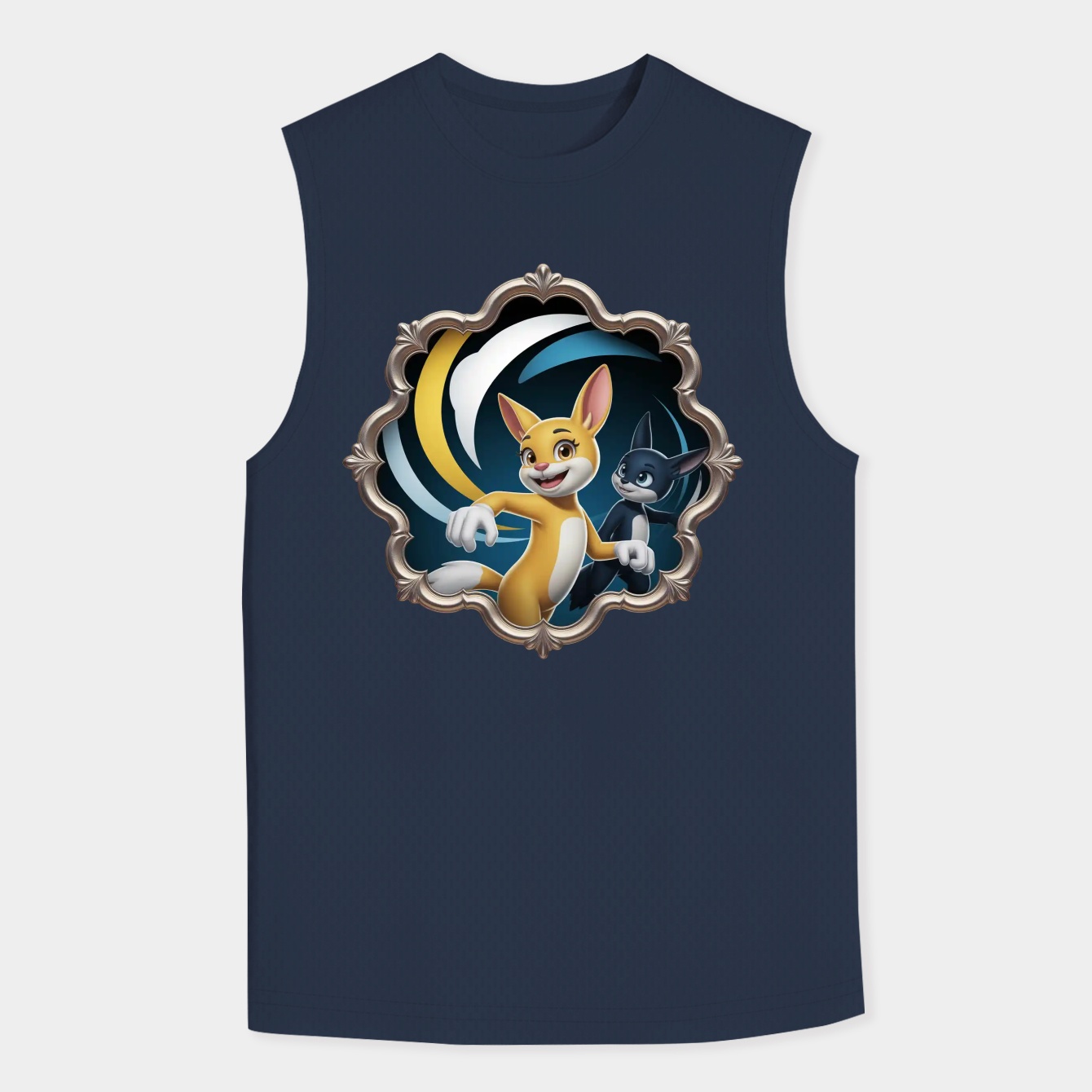 Cute Movie Adventure Men's Tank Top