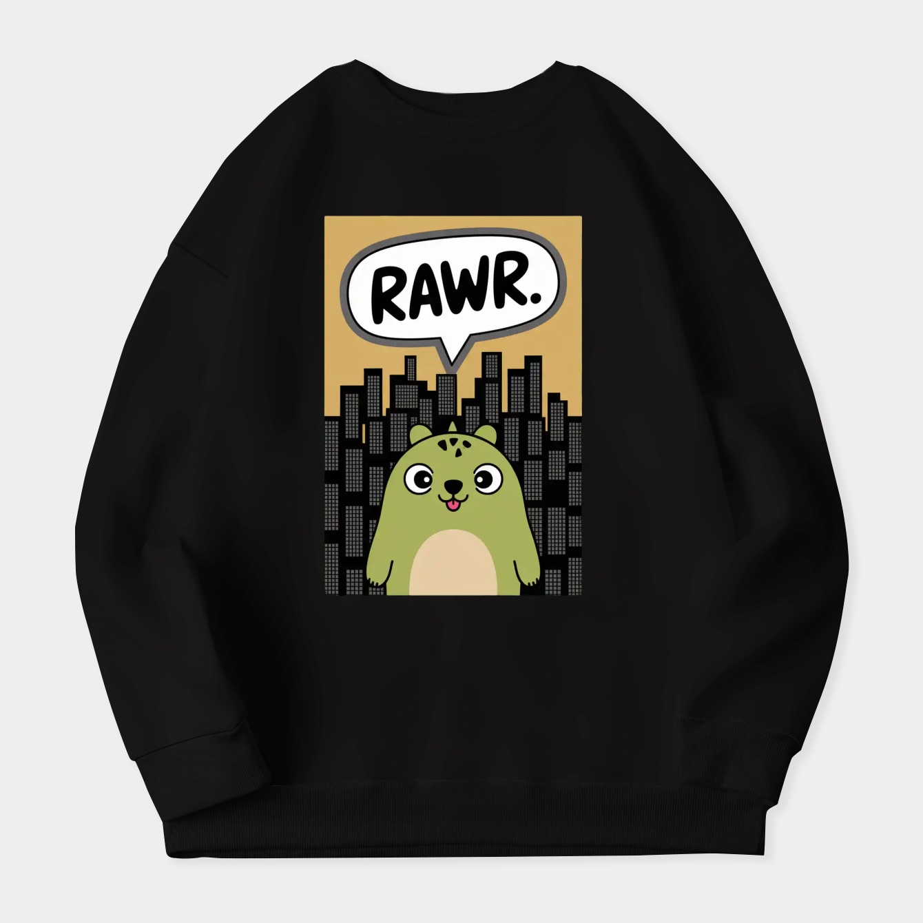 Godzilla Roar Women's Crewneck Sweatshirt