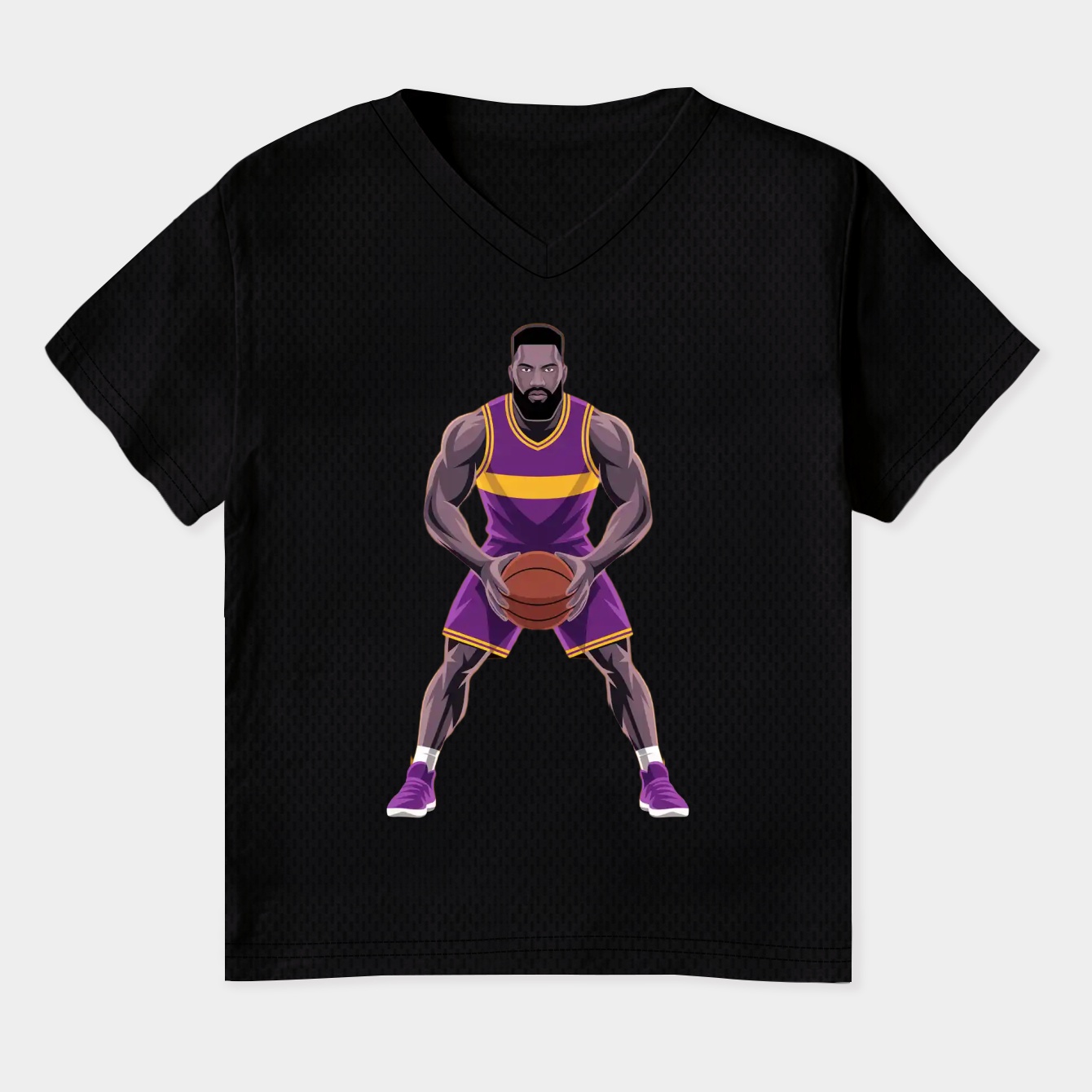 LeBron James - T H I C C Women's Plus Size V-Neck T-Shirt