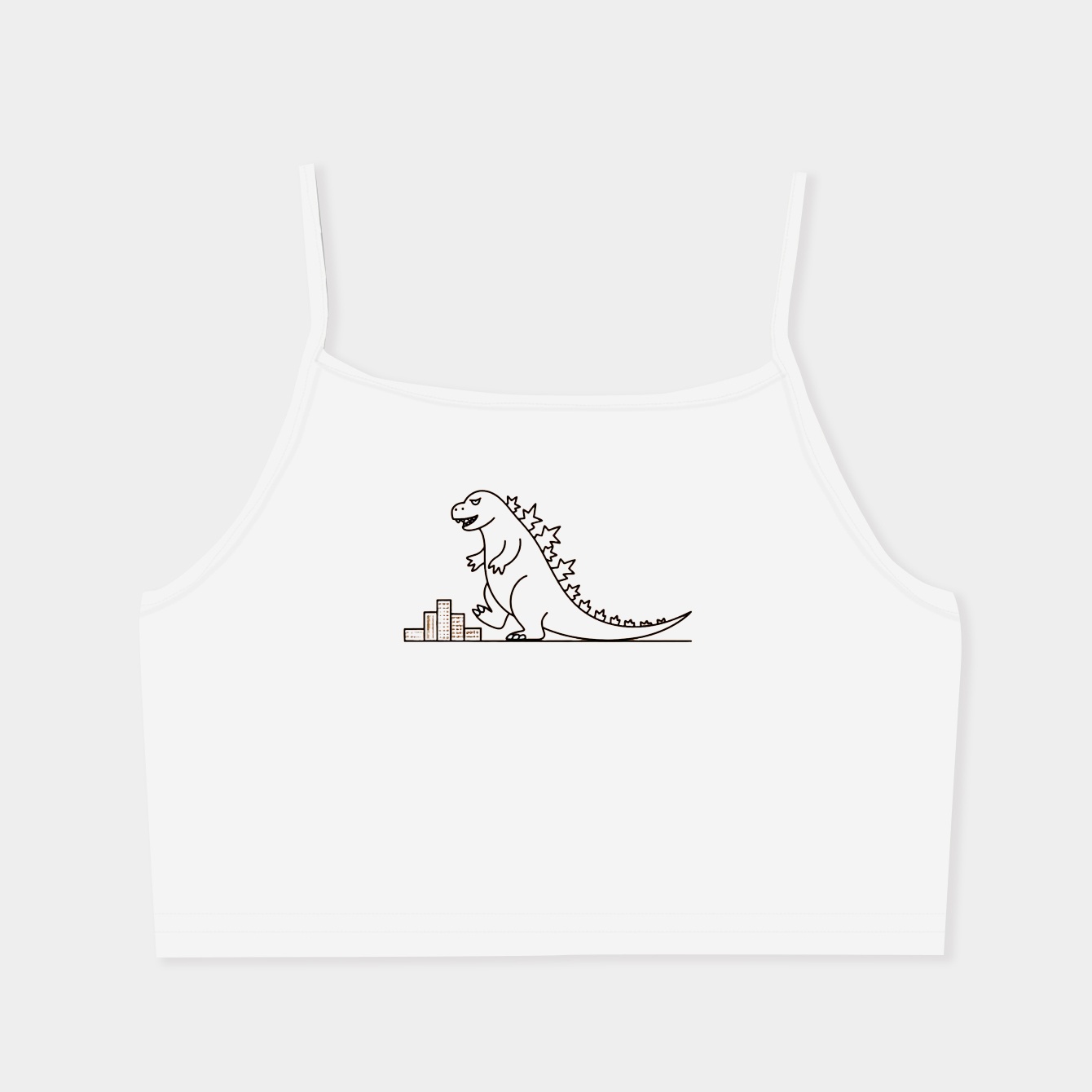 Monster City Stomp Women's  Spaghetti Strap Tank Top