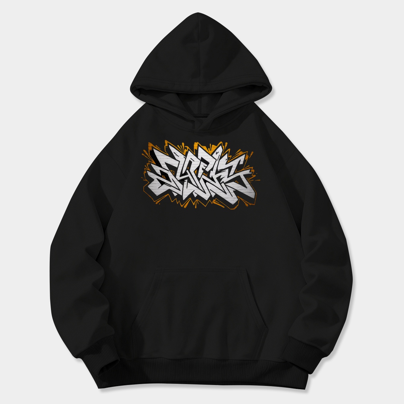 RAZOR GRAF Pattern One Women's Plus Size Hoodie