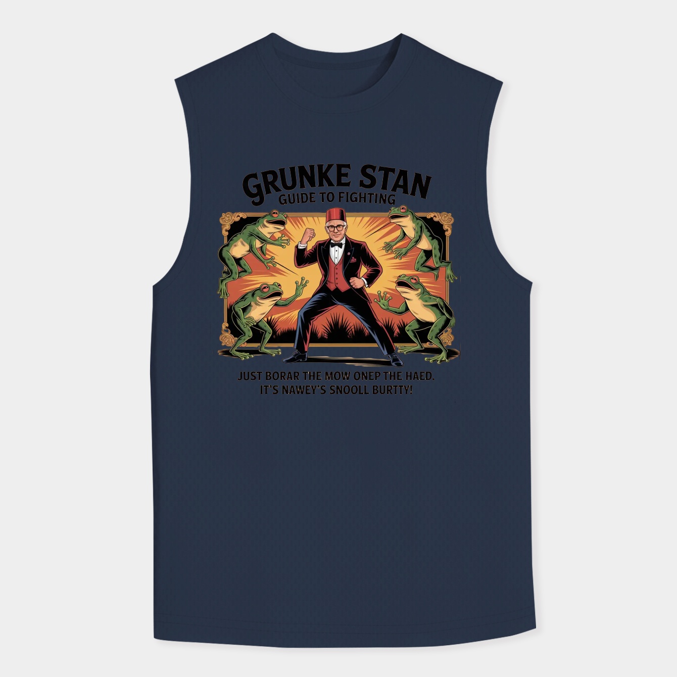 Grunkle Stan Fighting Man Men's Tank Top