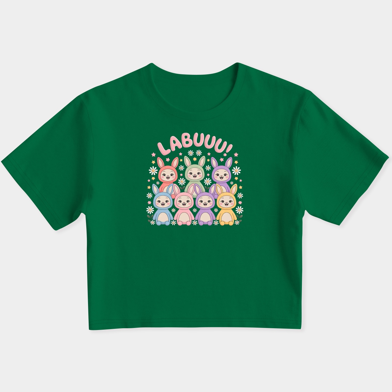 Labubu Women's Slim Fit Baby Tee