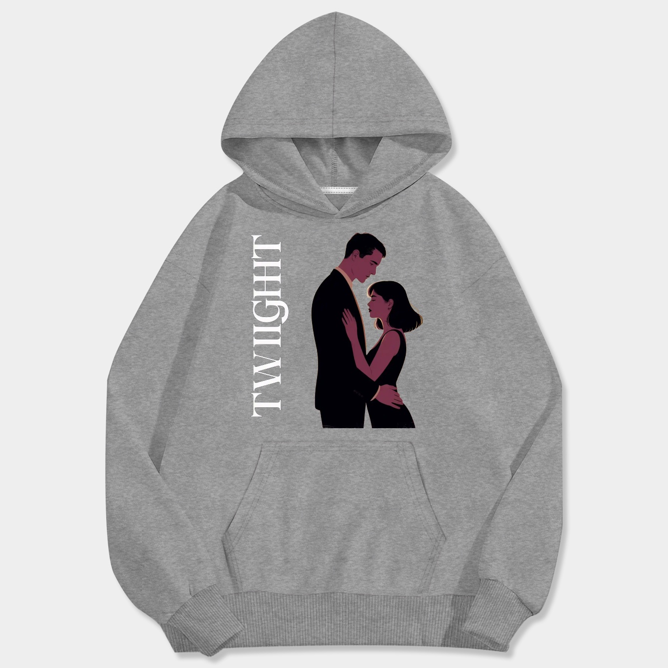 Twilight Love Triangle Men's Big & Tall Hoodie