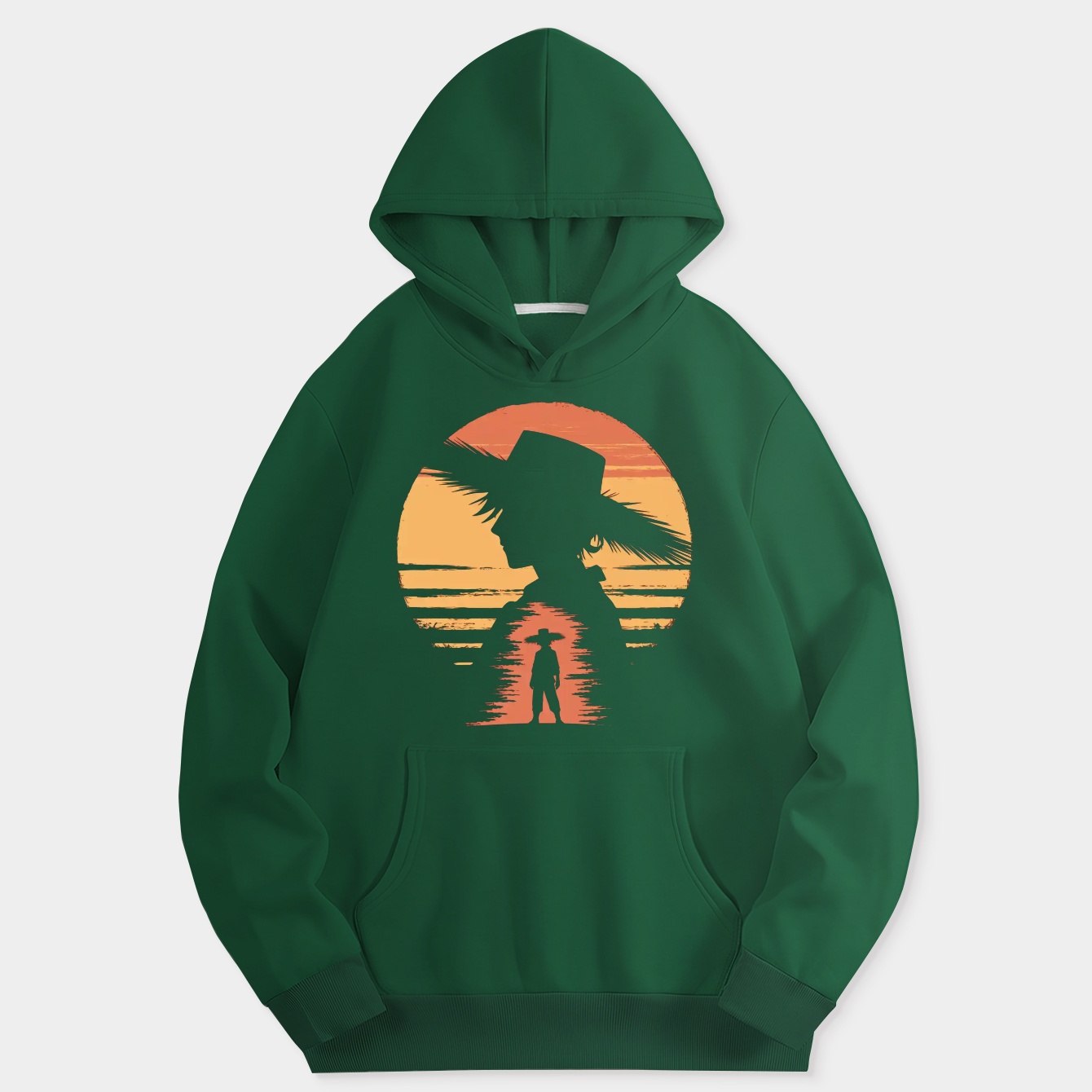 luffy silhouette - One Piece Women's Hoodie