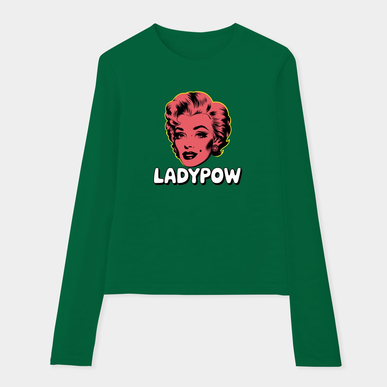 Ladypow Bold Expression Women's Soft Long Sleeve T-Shirt
