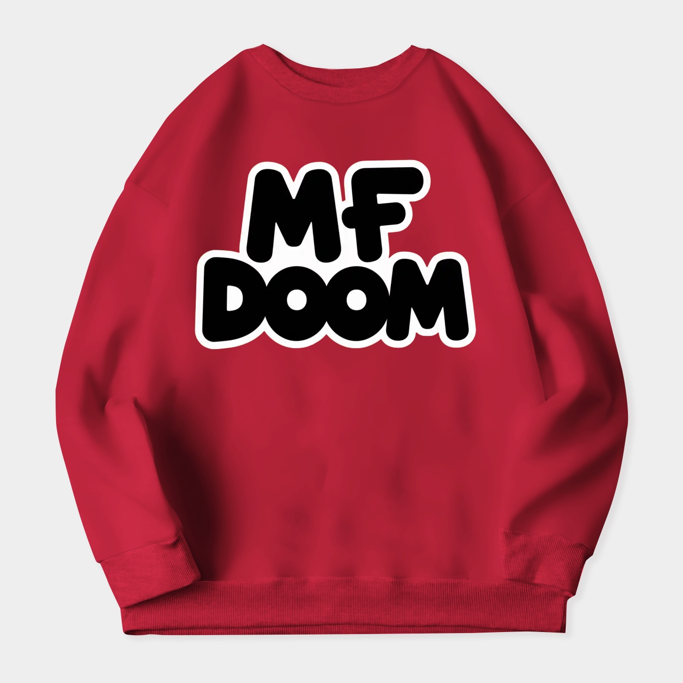 MF Doom Patch Style Women's Plus Size Sweatshirt