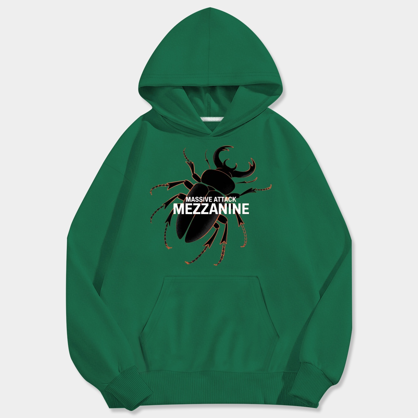 Massive Attack - Mezzanine Men's Big & Tall Hoodie