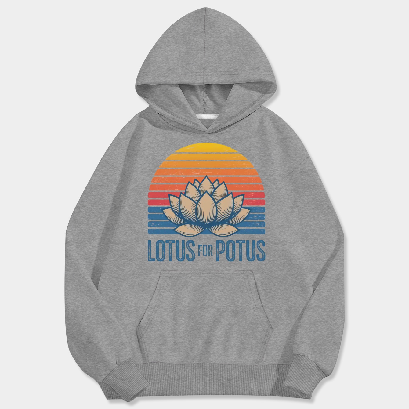 Lotus For Potus Kamala Harris 2024 Vintage