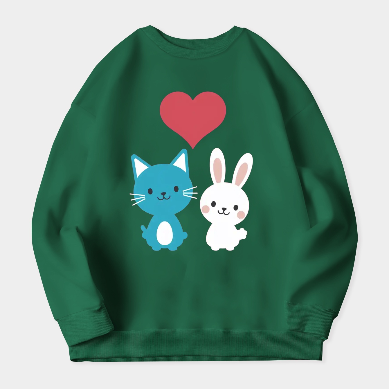 Love cat, Comic Cat, Bugcat Capoo Women's Crewneck Sweatshirt