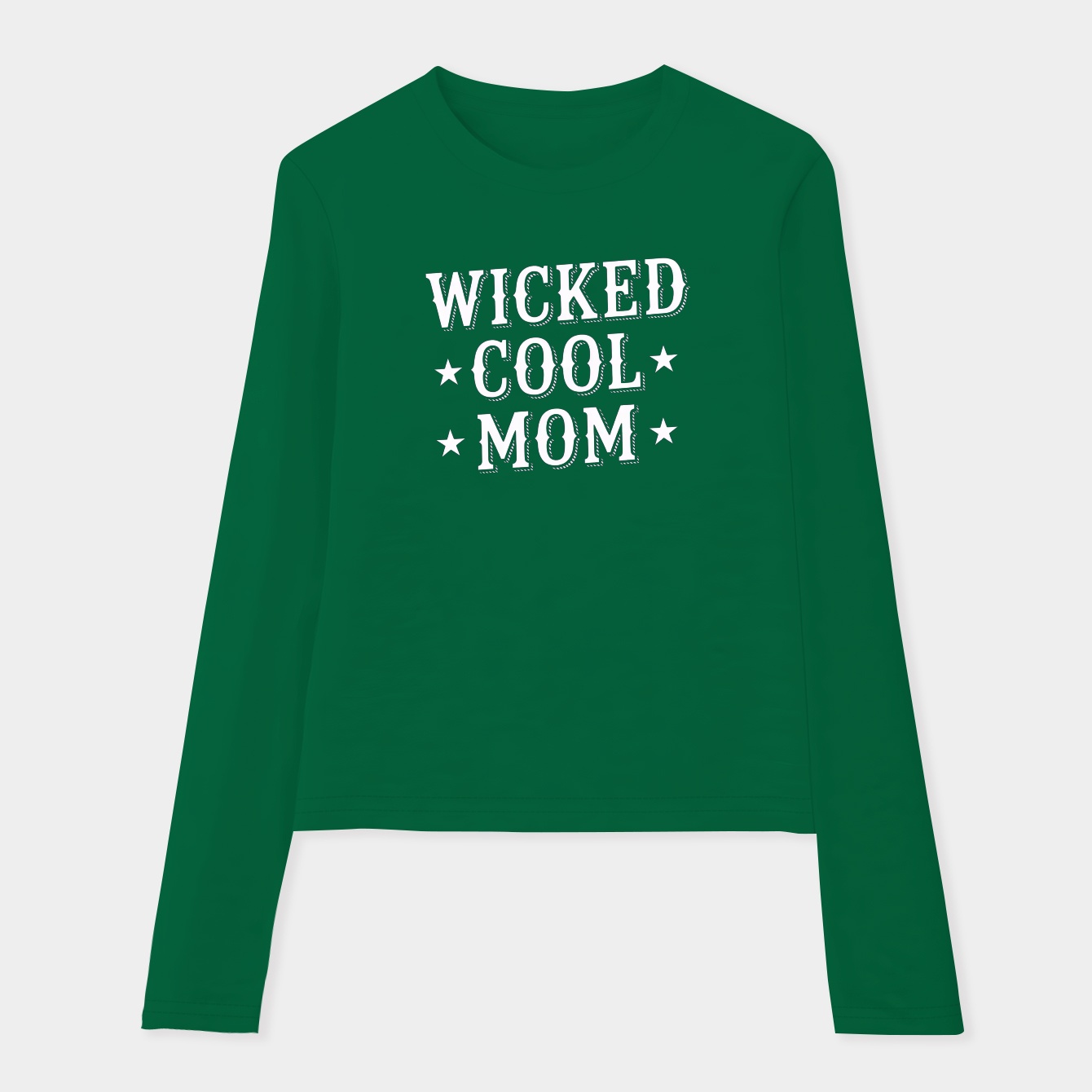 Wicked Cool Mom Women's Soft Long Sleeve T-Shirt