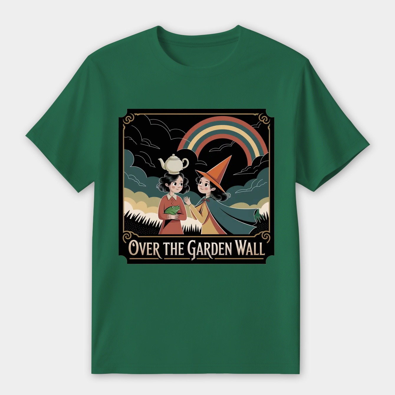 Over The Garden Wall Rainbow Extra Soft Women's Premium Soft T-Shirt
