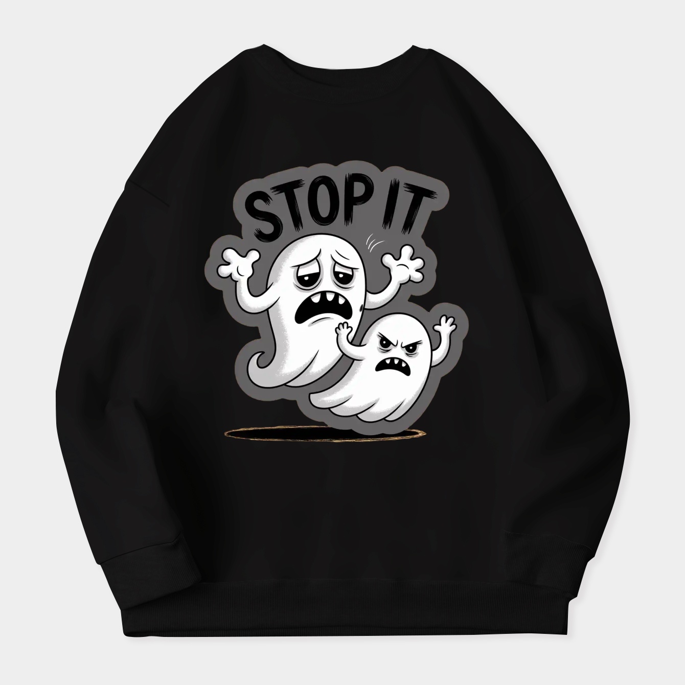 Annoying Ghost Women's Plus Size Sweatshirt