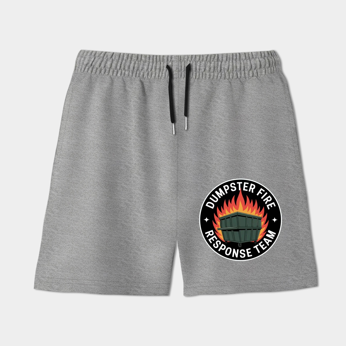 dumpster fire response team Women's Shorts