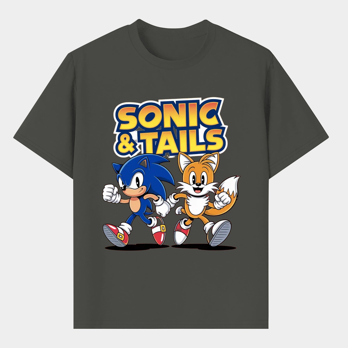 Sonic The Hedgehog Sonic And Tails Men's T-Shirt