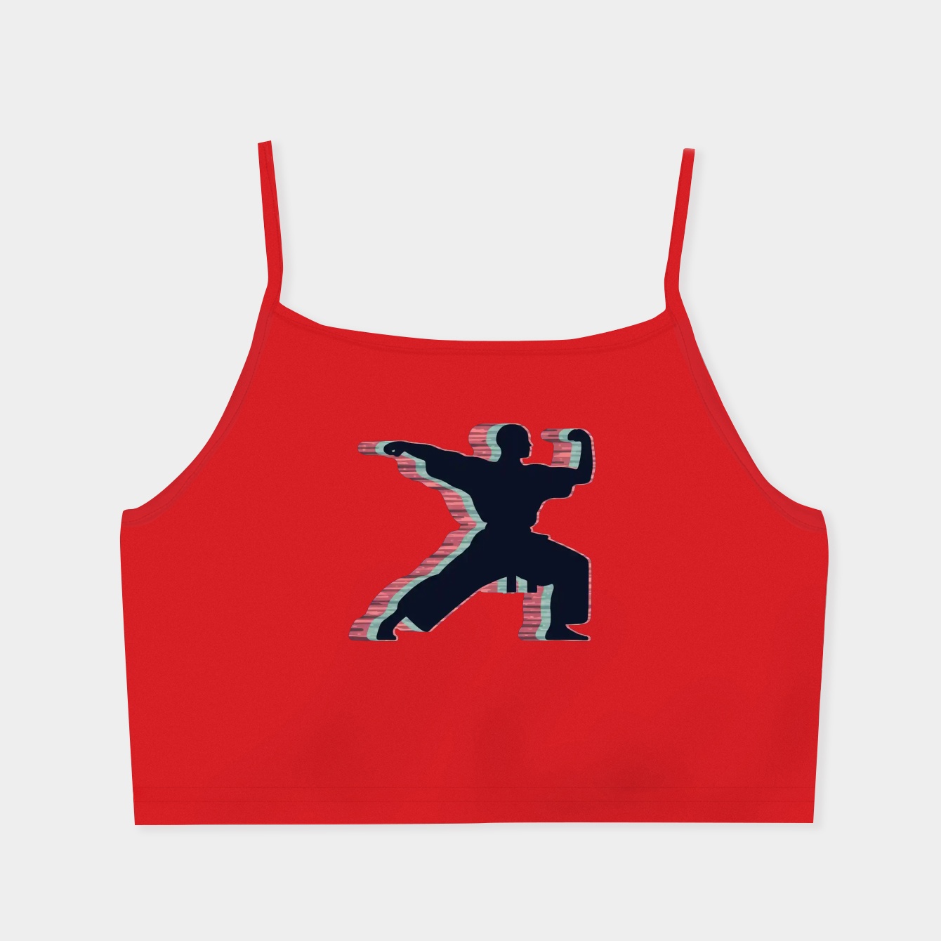 Retro Shaolin Monk Women's  Spaghetti Strap Tank Top