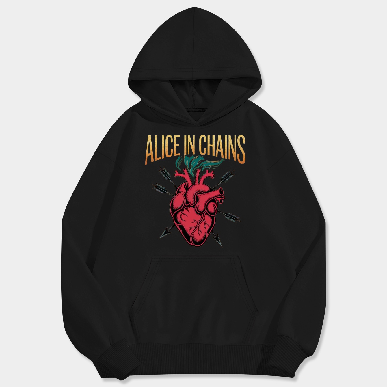 Alice In Chains Men's Big & Tall Hoodie