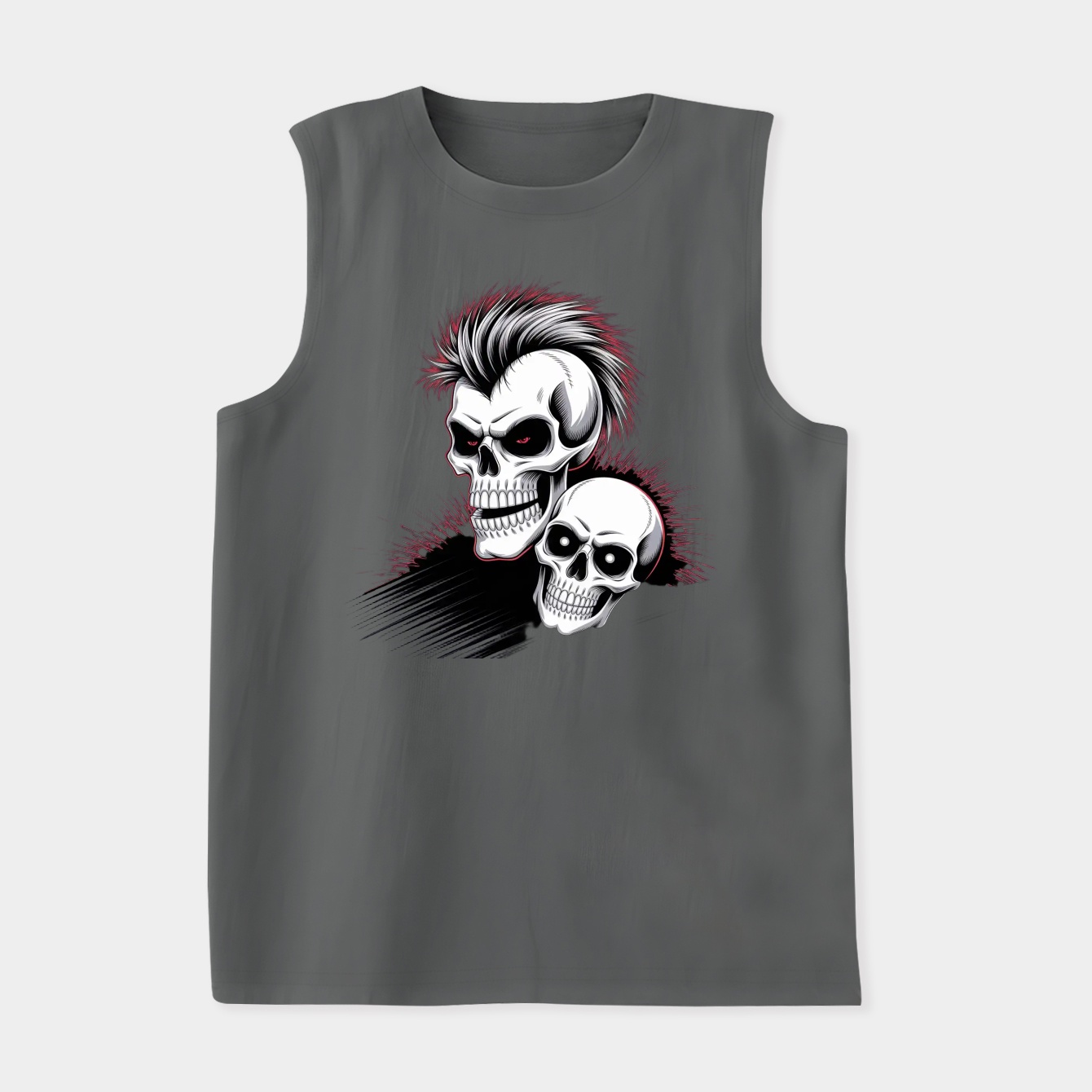 Okarun Skull Fusion Women's Soft Tank Top