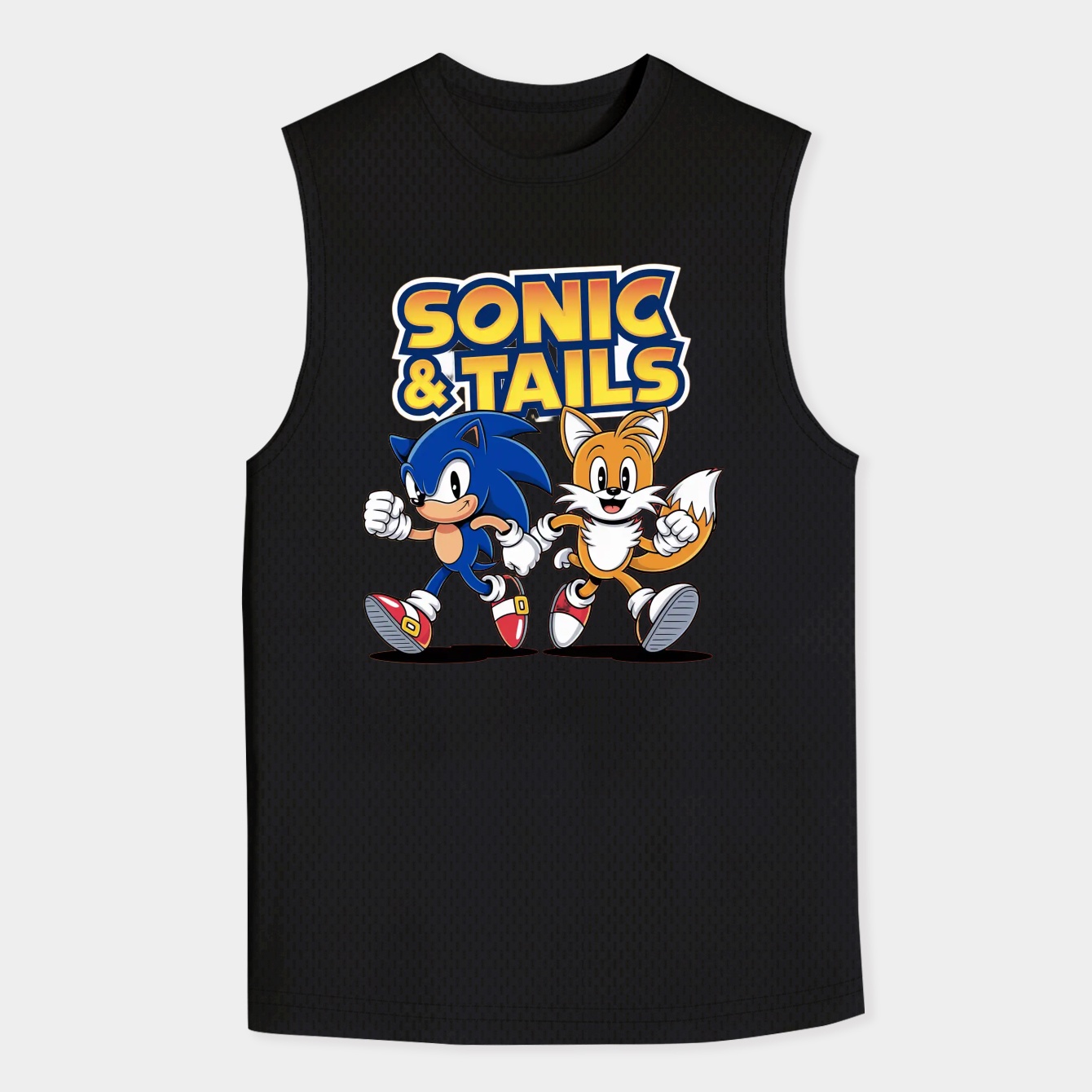 Sonic The Hedgehog Sonic And Tails Men's Tank Top