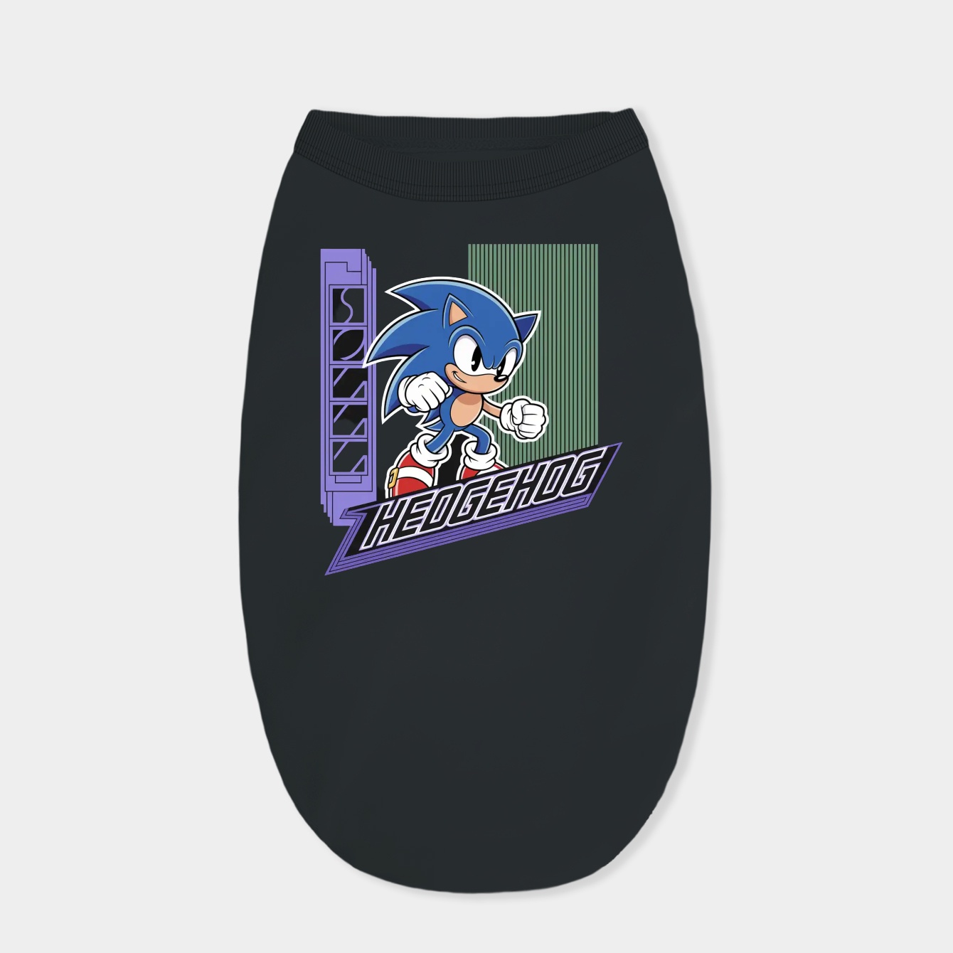 Sonic The Hedgehog Sonic Hyper Graphic Dog Shirt