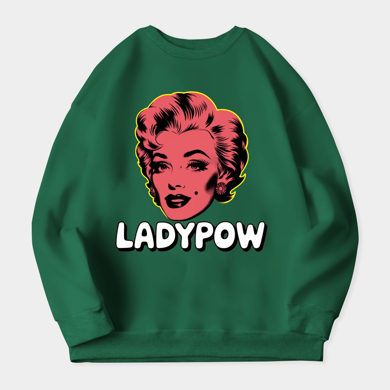 Ladypow Bold Expression Women's Plus Size Sweatshirt